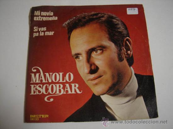 Discos de vinilo: Single Manolo Escobar - Foto 1