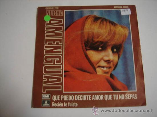 Disques de vinyle: Single Nucha Amengual
