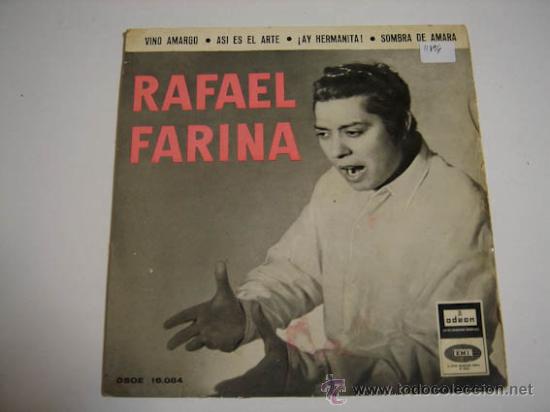 Discos de vinilo: Single Rafael Farina - Foto 1