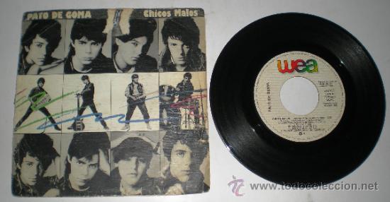 Discos de vinilo: PATO DE GOMA: CHICOS MALOS / NADA, NADA. - Foto 1