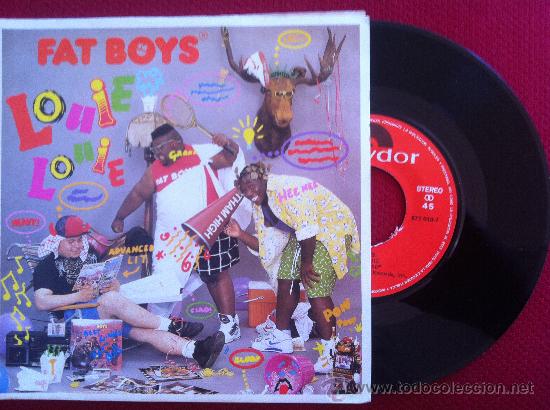 Discos de vinilo: 7&rdquo;SINGLE-FAT BOYS-LOUI LOUI - Foto 1