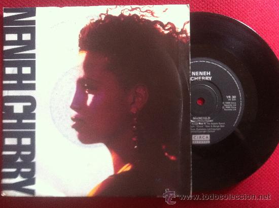 Discos de vinilo: 7&rdquo; SINGLE-NENEH CHERRY-MANCHILD - Foto 1