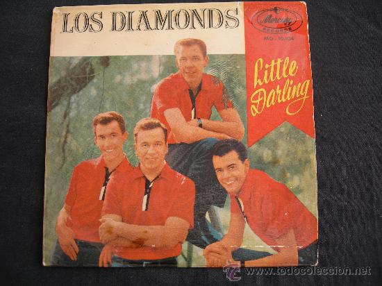 Discos de vinilo: EP THE DIAMONDS // LITTLE DARLIN + 3 - Foto 1