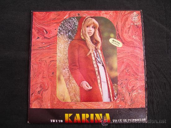 Discos de vinilo: SINGLE KARINA // YU Y YO + 1 - Foto 1