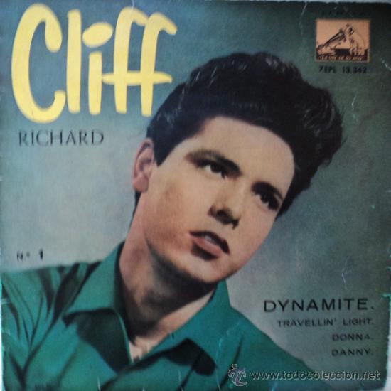 Discos de vinilo: Cliff Richard - Dynamite - Edici&oacute;n de 1959 de Espa&ntilde;a - Foto 1