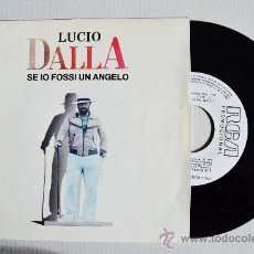 Discos de vinilo: LUCIO DALLA - SE IO FOSSI UN ANGELO/FUTURA -PROMOCIONAL- ¡¡NUEVO!! (RCA SINGLE 1987) ESPAÑA. Lote 34471569