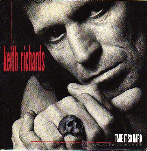 Discos de vinilo: Keith Richards 7 SG Take it so hard +1, UK edit - Foto 1