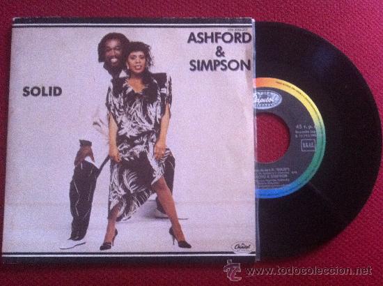 Discos de vinilo: 7&rdquo;SINGLE - ASHFORD & SIMPSON - SOLID - Foto 1