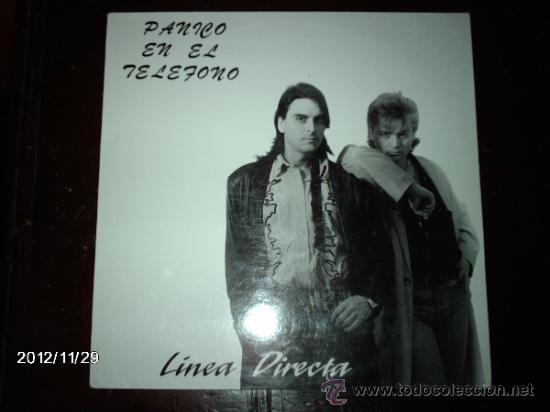 Discos de vinilo: linea directa   - Panico en el telefono - Foto 1