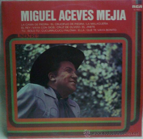 Discos de vinilo: MIGUEL ACEVES MEJIA LP - Foto 1