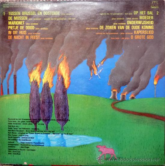 Discos de vinilo: Johan Verminnen. Same LP. Biram 6450 903, 1972 - Foto 2