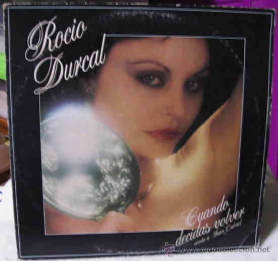Discos de vinilo: ROCIO DURCAL CUANDO DECIDAS VOLVER LP - Foto 1