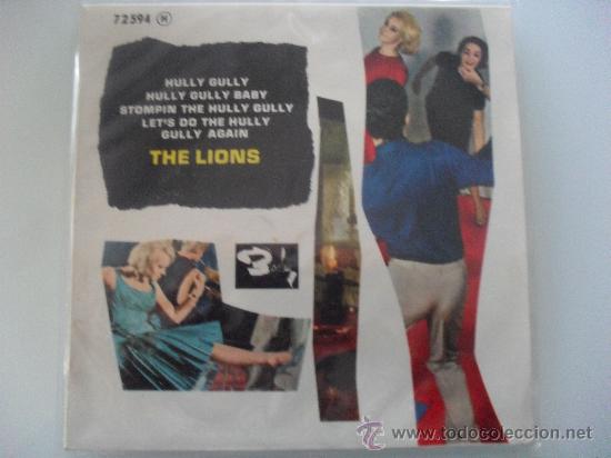Dischi in vinile: THE LIONS - HULLY GULLY + 3 EP MADE IN FRANCE ()