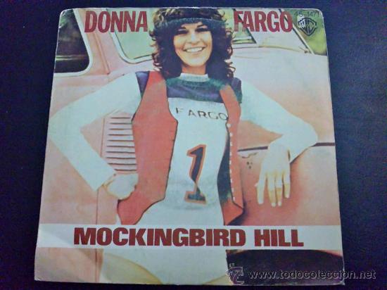 Discos de vinilo: DONNA FARGO, MOCKINGBIRD HILL M - SINGLE DE VINILO - Foto 1