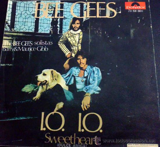 Discos de vinilo: BEE GEES, I.O. I.O. - SINGLE DE VINILO - Foto 1