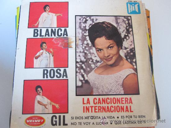 Discos de vinilo: BLANCA ROSA GIL - SELLO HIT - Foto 1