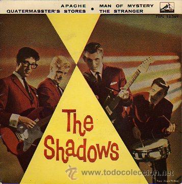 Discos de vinilo: The Shadows 7 EP Apache +3, spanish edit - Foto 1
