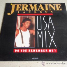Discos de vinilo: JERMAINE JACKSON ( DO YOU REMEMBER ME? ) USA MIX + BONUS BEATS + DUB MIX ( VOICES IN THE DARK )