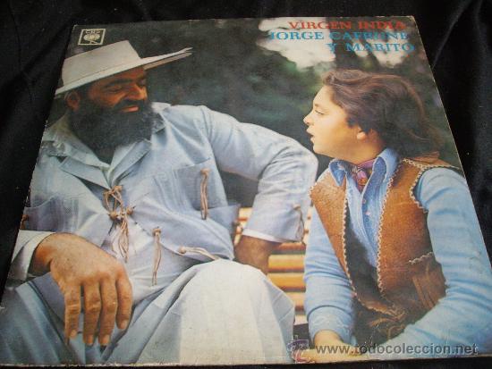 Discos de vinilo: jorge cafrune con marito-virgen india - Foto 1
