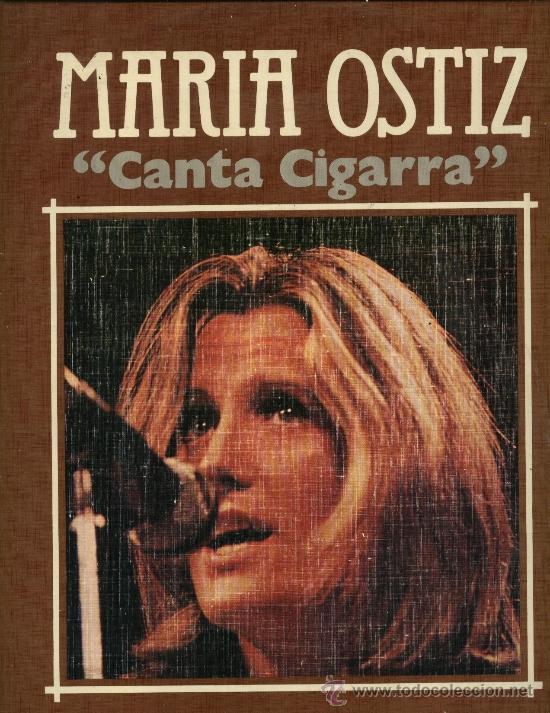 Discos de vinilo: Mar&iacute;a Ostiz - Canta Cigarra - Foto 1