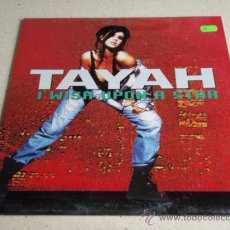 Discos de vinilo: TAYAH ( I WISH PON A STAR 2 VERSIONES - FEEL THE POWER - I'M FLYING ) 1992-HOLANDA MAXI33 SONY