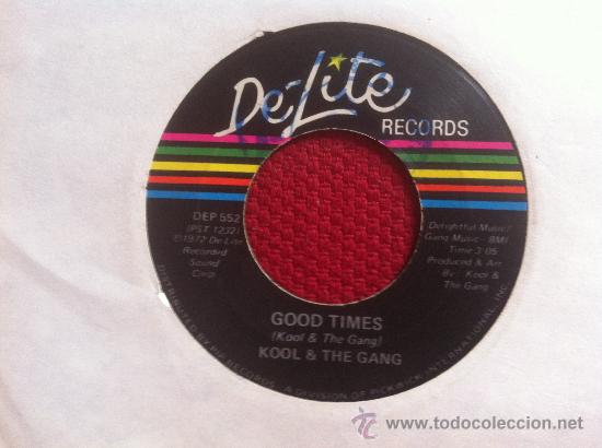 Discos de vinilo: 7&rdquo; SINGLE-KOOL & THE GANG-GOOD TIMES - Foto 1
