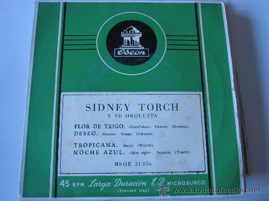 Discos de vinilo: SIDNEY TORCH EP ODEON 50S MSOE 31056 - Foto 1