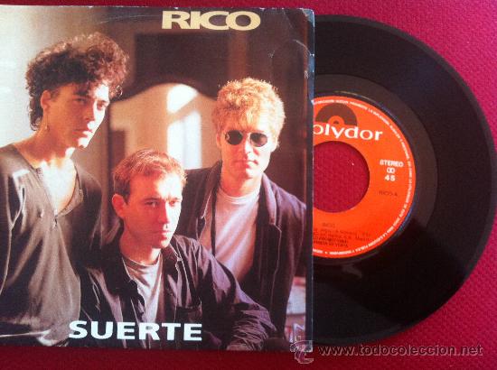 Discos de vinilo: 45 RPM - RICO - SUERTE - Foto 1