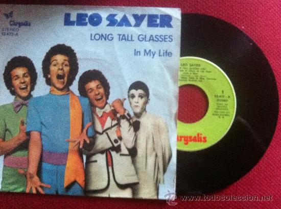 Discos de vinilo: 7&rdquo;SINGLE - LEO SAWYER - LONG TALL GLASSES - Foto 1