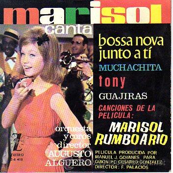 Discos de vinilo: Marisol 7 EP Bossa Nova junto a ti +3, spanish edit - Foto 1