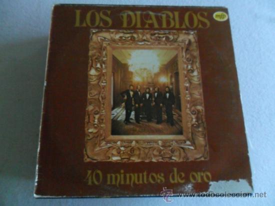 Discos de vinilo: LOS DIABLOS - 40 MINUTOS DE ORO 1983 - Foto 1