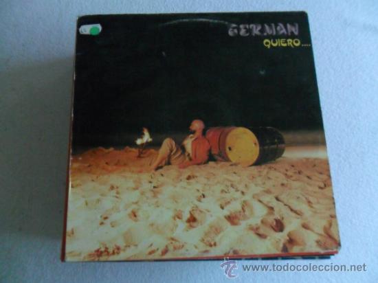 Discos de vinilo: GERMAN - QUIERO 1984 - Foto 1