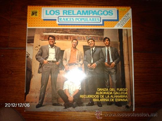 Discos de vinilo: los relampagos  - raices populares - Foto 1