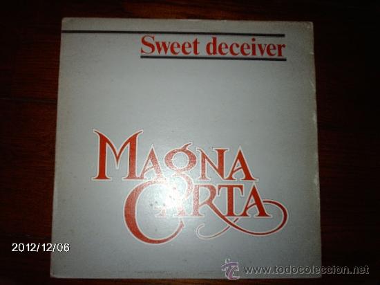 Discos de vinilo: magna carta  - sweet deceiver - Foto 1