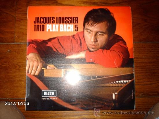 Discos de vinilo: jacques loussier trio - play bach 5 - Foto 1