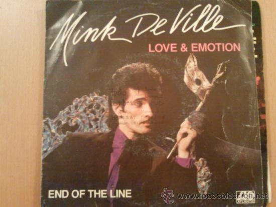 Discos de vinil: MINK DE VILLE LOVE & EMOTION SINGLE