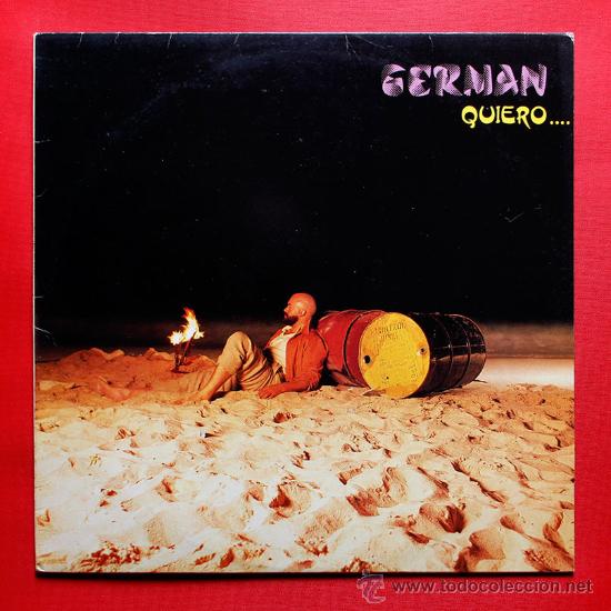 Disques de vinyle: German Quiero... LP Vinilo 1985