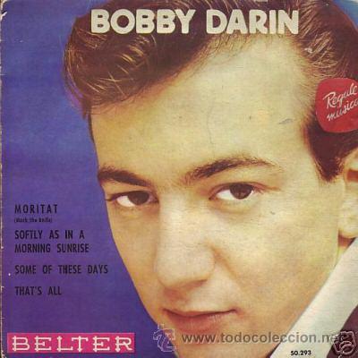 Discos de vinilo: Bobby Darin 7 EP Moritat +3, spanish edit - Foto 1