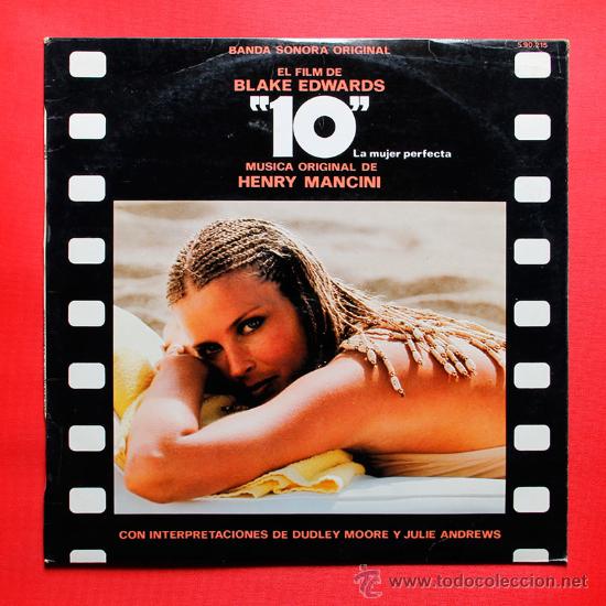 Discos de vinilo: Henry Mancini Blake Edwards &rdquo;10&rdquo; BSO LP Vinilo 1979 - Foto 1