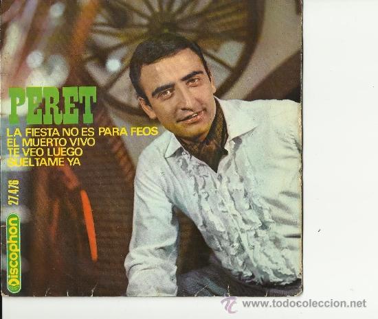 Discos de vinilo: 4 singles de Peret - Foto 3