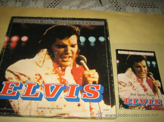 Discos de vinilo: ELVIS PRESLEY - CAJA CON DOS LPS Y UN LIBRO - Foto 1