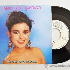 Discos de vinilo: MARIA JOSE SANTIAGO - REVUELO DE CANCIONES/LA LUZ DEL DIA ¡¡NUEVO!! (ZAFIRO SINGLE 1988) ESPAÑA. Lote 34612339
