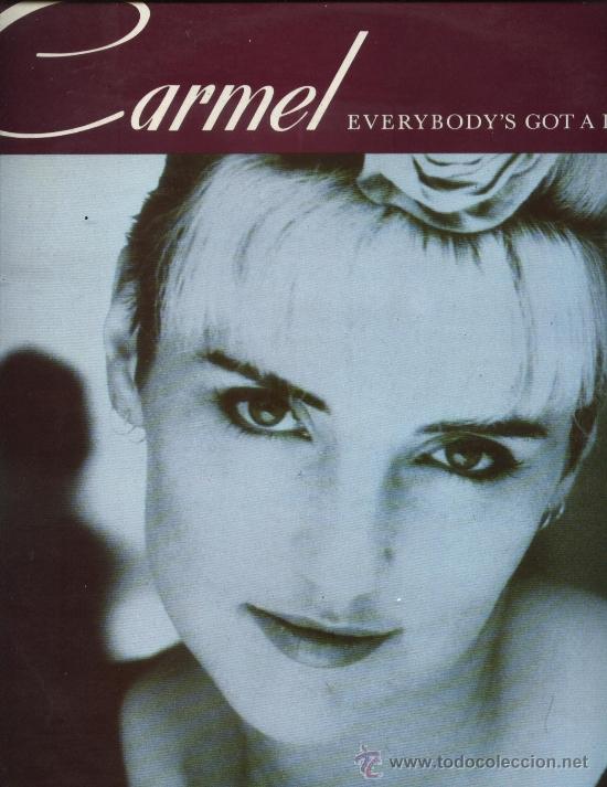 Discos de vinilo: Carmel - Everybody&acute;s got a little  ... soul - Foto 1
