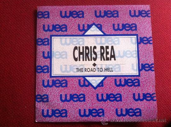 Discos de vinilo: 7&rdquo;SINGLE - CHRIS REA - THE ROAD TO HELL - PROMO - Foto 1