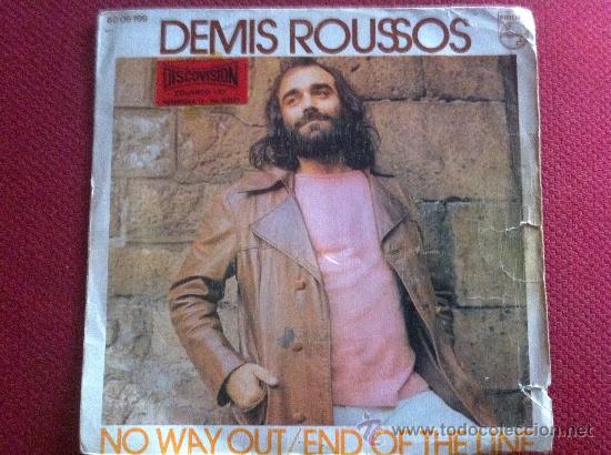 Discos de vinilo: 7&rdquo; single-demis roussos-no way out - Foto 1