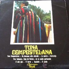 Discos de vinilo: TUNA COMPOSTELANA - TUNA DE LA ESCUELA TÉCNICA DE PERITOS INDUSTRIALES DE VALENCIA - LP. Lote 34630048