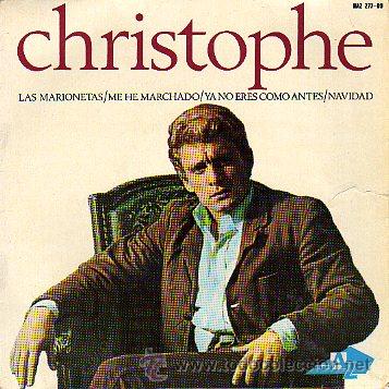 Discos de vinilo: Christophe 7' EP Las marionetas +3, spanish edit