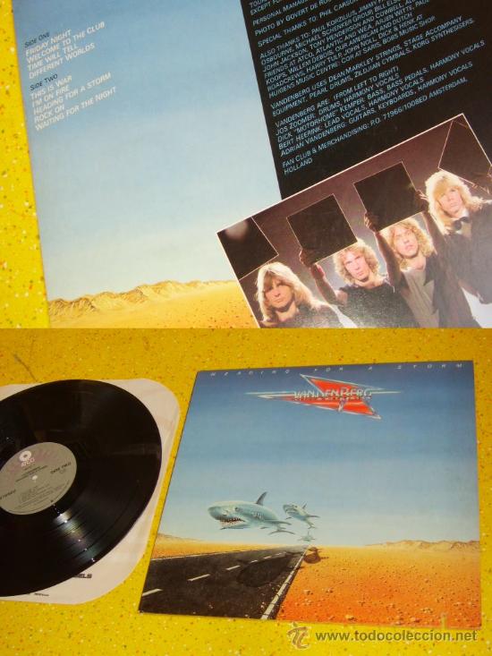 Discos de vinilo: Vandenberg / heading for a storm 87, 2&ordm; LP ADRIAN VANDENBERG 1&ordm; PRESS JAPAN + INSERT ! IMPECABLE !!