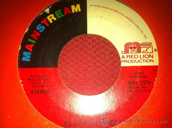 Discos de vinilo: 7&rdquo; SINGLE-BLACK BLOOD-CHICANO - Foto 1