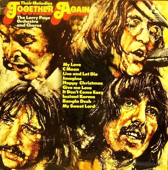 Disques de vinyle: THE LARRY PAGE ORCHESTRA AND CHORUS-THEIR MELODIES TOGETHER AGAIN LP 1974 SPAIN